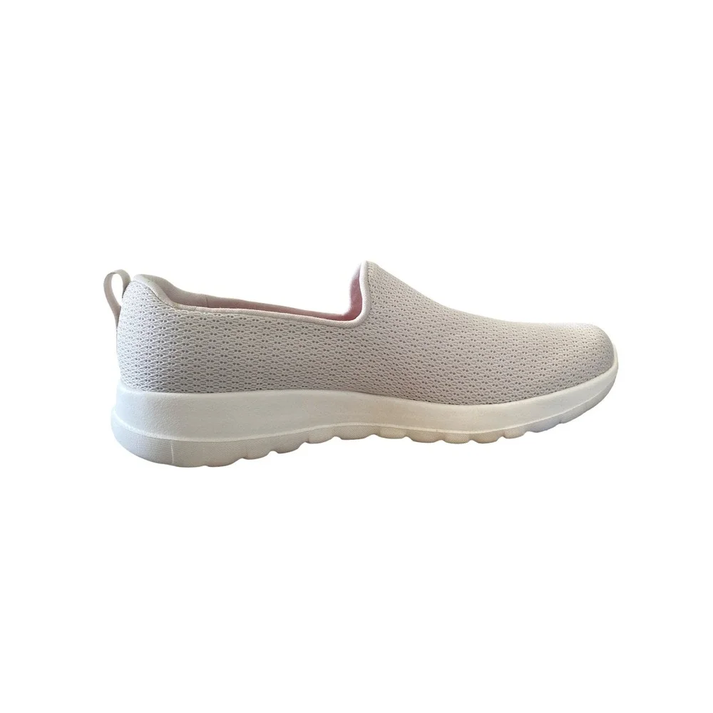 Skechers Go Walk Joy Women 8.5‎ Natural Mesh Slip On Sneakers 124637 NAT Walking